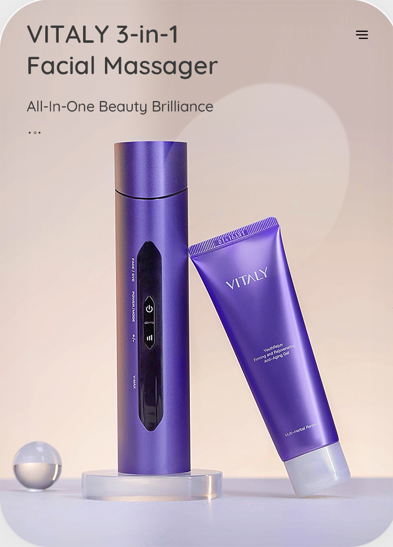 VITALY 3-in-1 Facial Massager Beauty Device-1